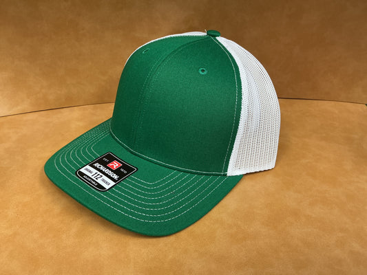 Richardson, Trucker, green to white, M