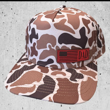 Light Old School Camo Performance Hat-Fathers Day American Flag Hat