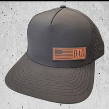 Black Performance Hat-Fathers Day American Flag Hat